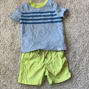 Baby Gap T-Shirt and Shorts Set 18-24M